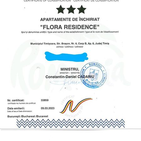 Flora Residence Timişoara Exterior foto